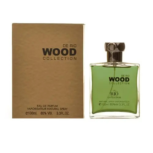 ادکلان ادوپرفیوم مردانه ریو کالکشن وودقهوه ای اورجینال حجم ۱۰۰میل