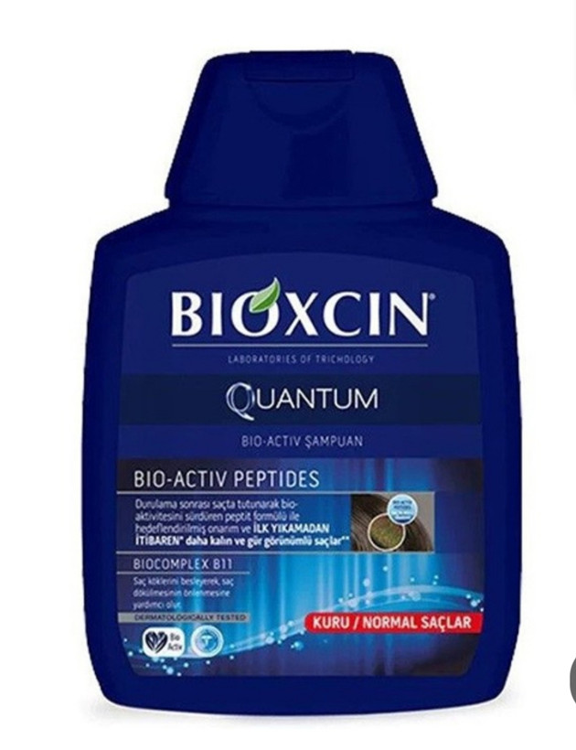 شامپو تقویت کننده بیو اکتیو مدل کوآنتوم حجم ۳۰۰میل مناسب موهای خشک