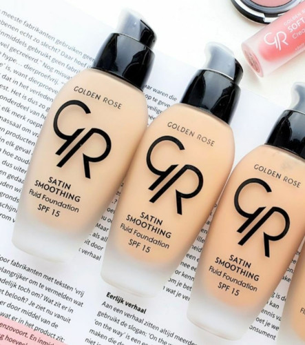 کرم پودر گلدن مدل ساتین