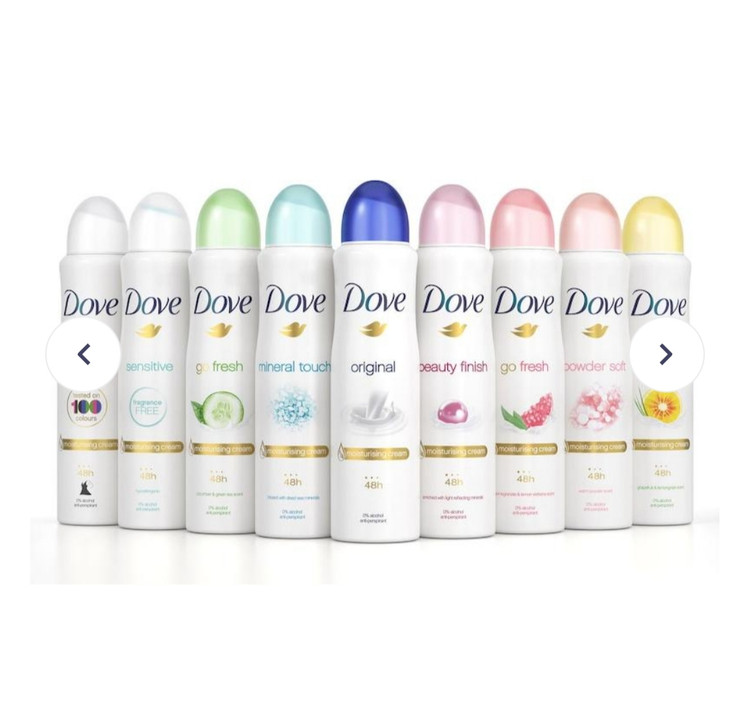 اسپری دئودورانت زنانه داو