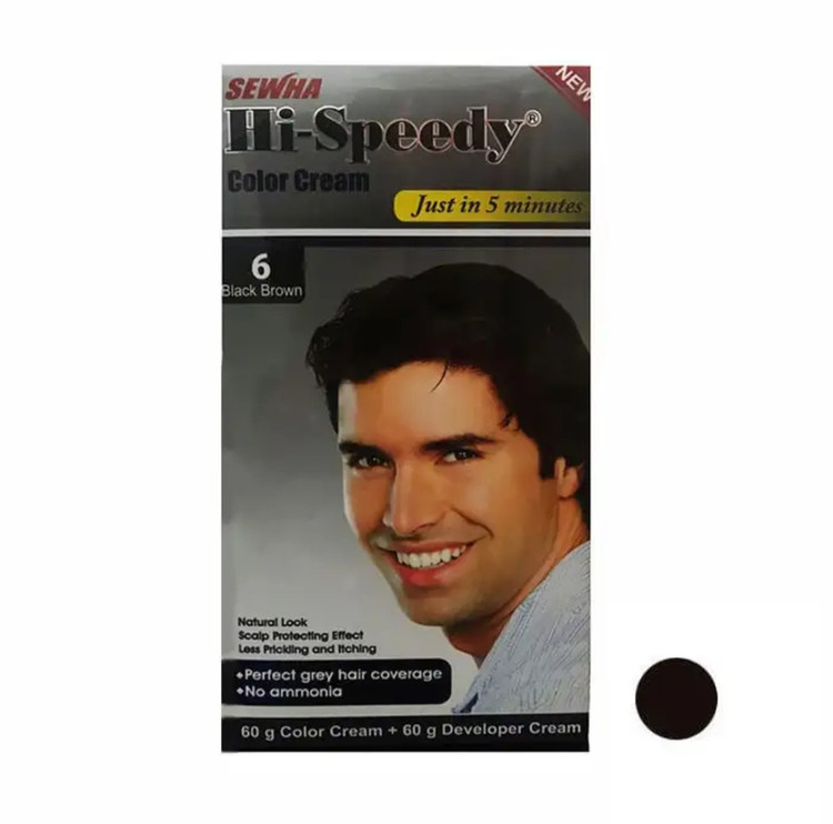 رنگ مو مردانه های اسپیدی حجم ۵۰میل