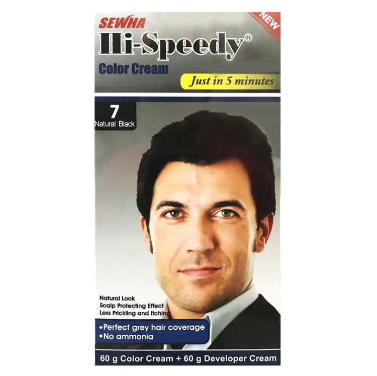 رنگ مو مردانه های اسپیدی حجم ۵۰میل