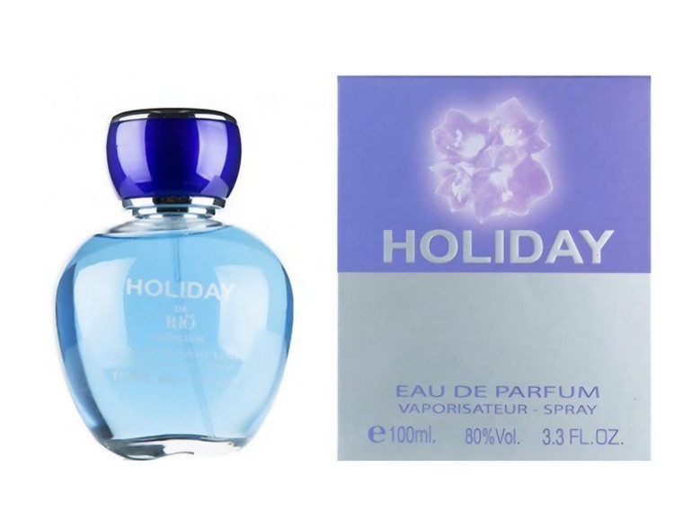ادکلان ادوپرفیوم زنانه هالیدی ریو کالکشن اورجینال حجم ۱۰۰میل
