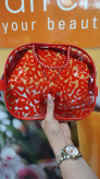 کیف بزرگ جادار طلقی طرح دار