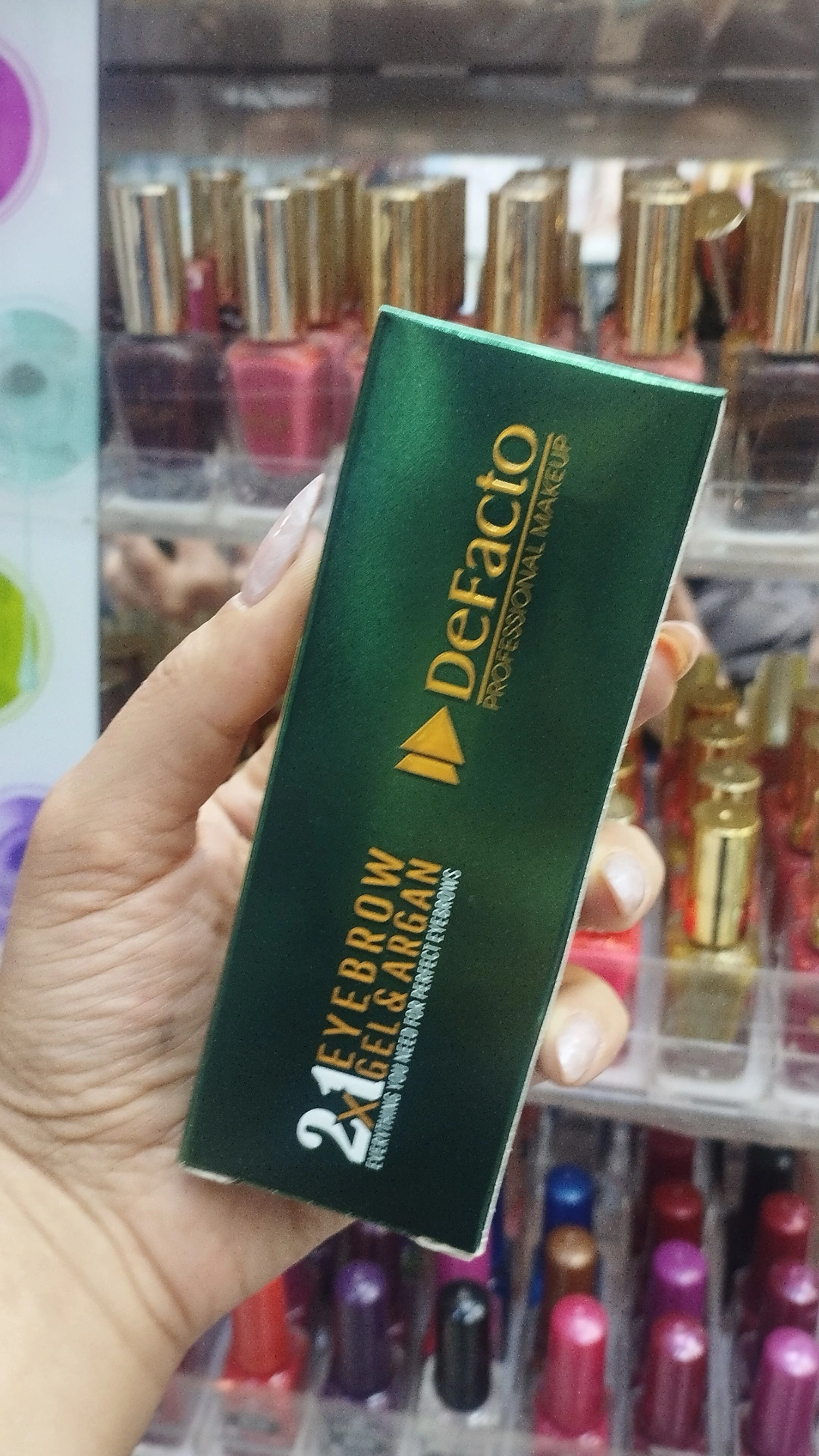 ژل ابرو ریملی حاوی آرگان۲در۱ دیفکتو حجم 10ml