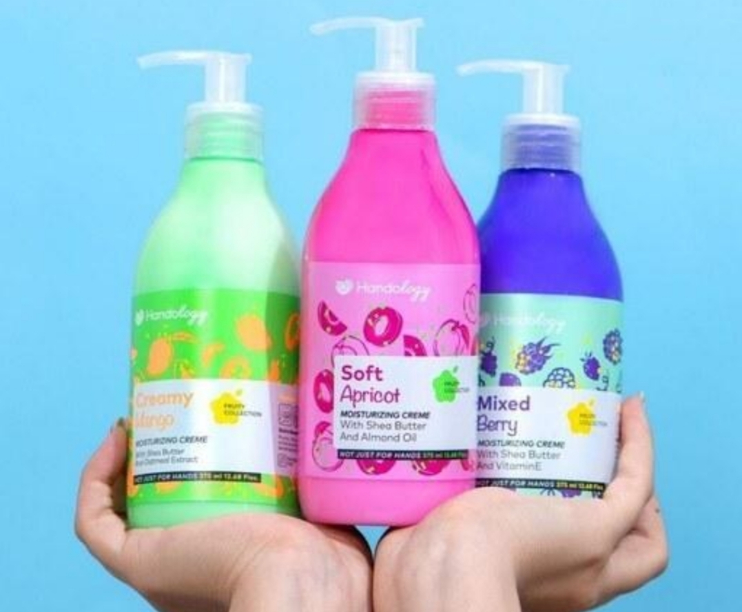 کرم پمپی آبرسان و مرطوب کننده دست و صورت،هندولوژی حجم ۳۷۵ml