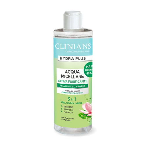 میسلار واتر کلینیانس مناسب پوستهای چرب و مختلط ،حجم 400ml