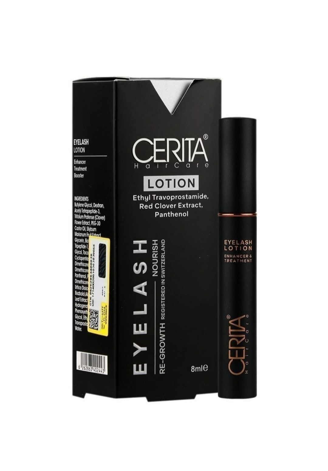 محلول تقویت کننده مژه سریتا مدل LOTION