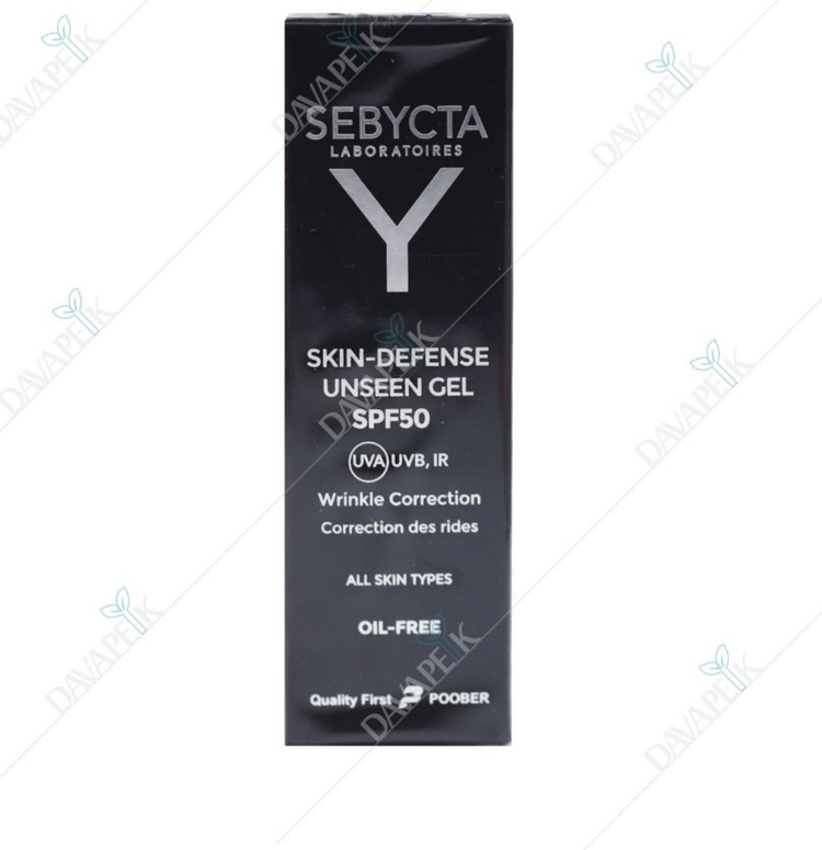 ژل ضدآفتاب SPF50سبیکتا حجم 40ml