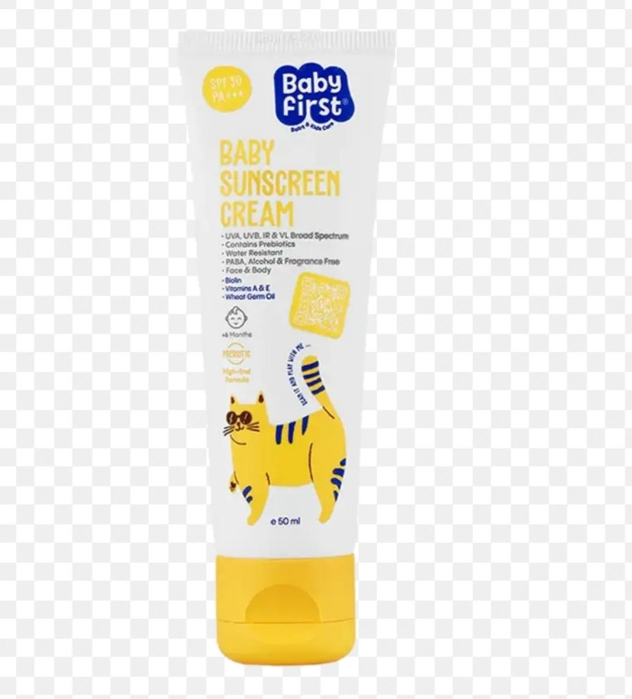 کرم ضدآفتاب کودکان بیبی فرست SPF30،حجم ۵۰میل
