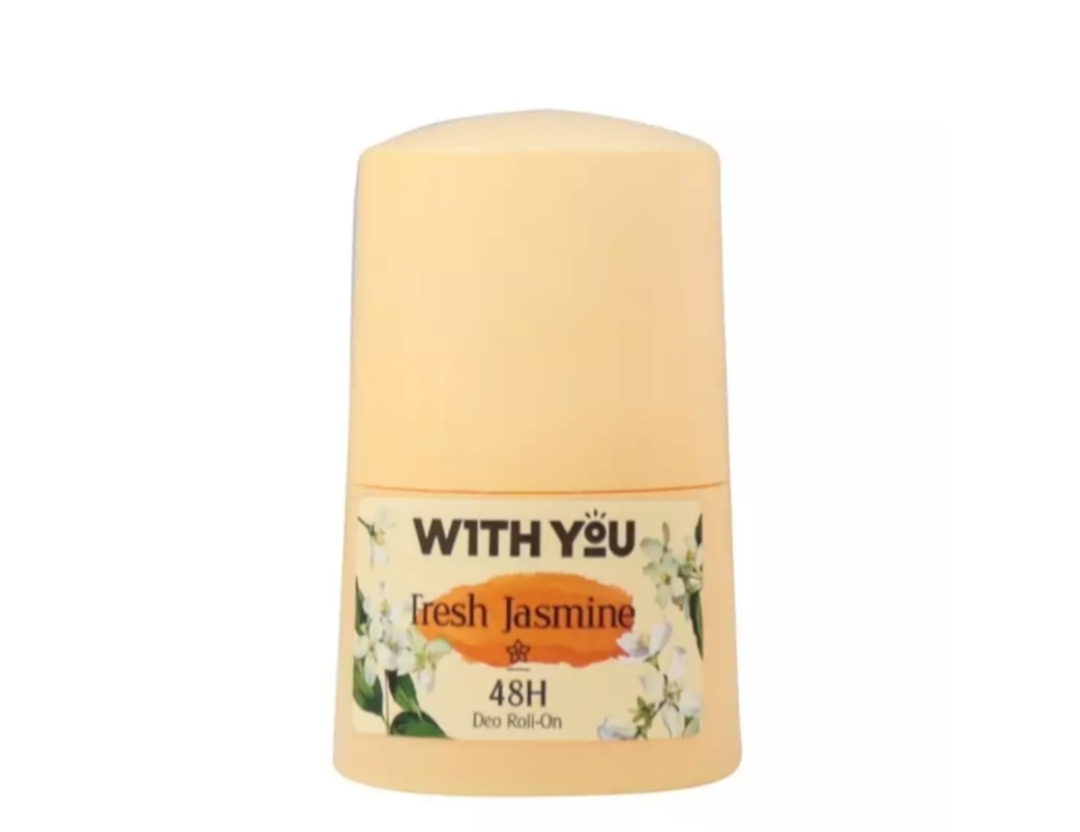 دئودورانت رولی ویت یو مدل Fresh Jasmine حجم ۵۰ml