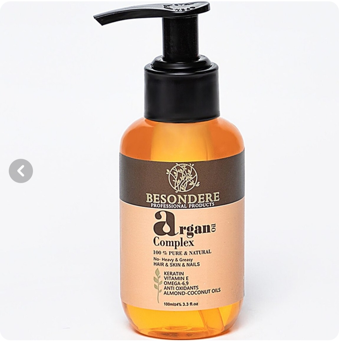 روغن آرگان بیساندره مناسب مو پوست و ناخن حجم 100ml