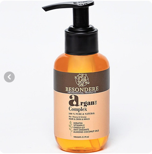 روغن آرگان بیساندره مناسب مو پوست و ناخن حجم 100ml