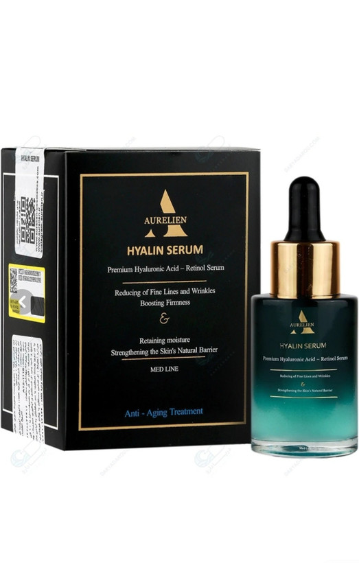سرم پوست صورت حاوی هیارونیک اسید و رتینول حجم 30ml