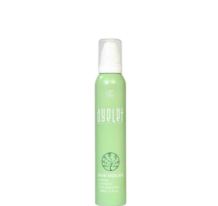 اسپری موس آیلت سبز حالت دهنده درخشان کننده و حجم دهنده ،حجم 200ml