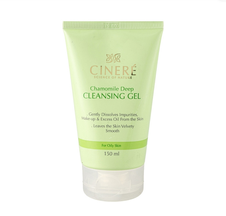 ژل پاک کننده پوست صورت سینره مناسب پوستهای چرب حجم 150ml