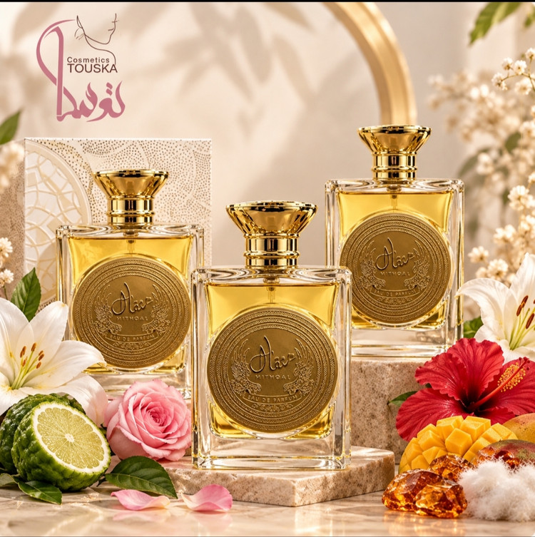ادکلان ادوپرفیوم مثقال ارض الزعفران صد در صد اورجینال حجم 100ml