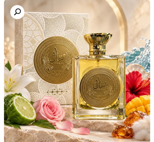 ادکلان ادوپرفیوم مثقال ارض الزعفران صد در صد اورجینال حجم 100ml