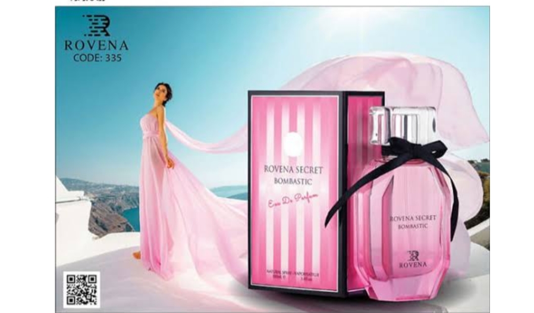 ادکلان زنانه ادوپرفیوم روونا مدل ویکتوریا سکرت بامشل حجم 100ml
